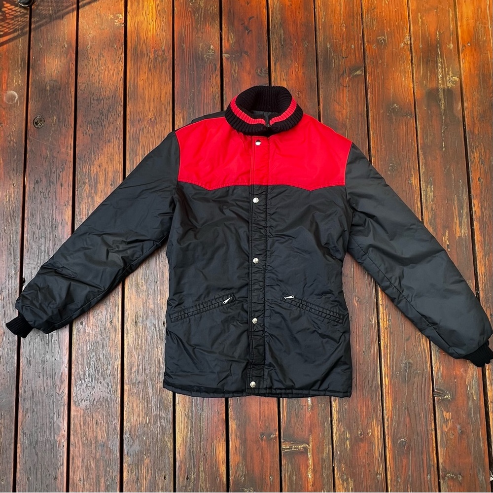 VINTAGE RAVEN INSULATED SNOWMOBILE JACKET COAT SIZE SMALL